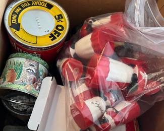 Vintage tins and more