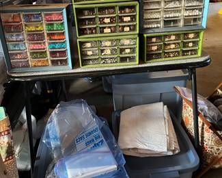 Little drawers of beads