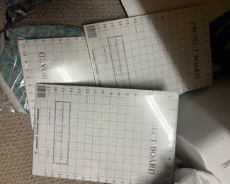 Project boards for quilting