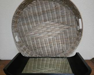 RATTAN ROUND LAZY SUSAN-SOLD