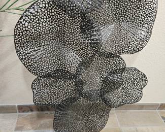 SOLDUttermost Large metal wall decor.