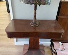 Pedestal side table