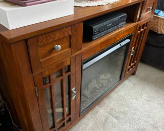 Electric Fireplace cabinet