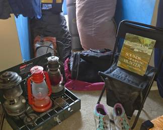 Camping gear.
