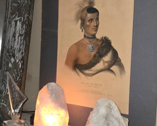 Beautiful native American litho