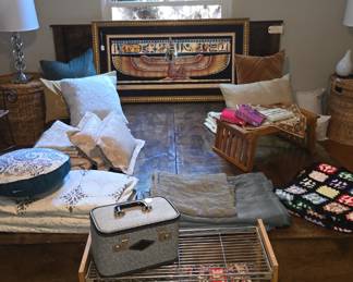 King bed base with large drawers 