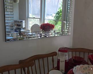 Art Deco mirror.