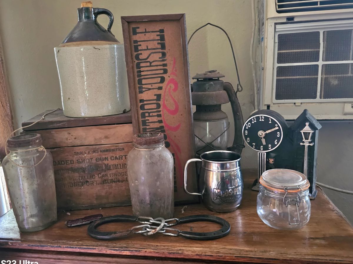 Lots of rustic goodies