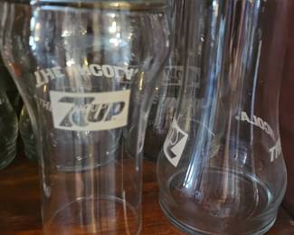 7up glasses 