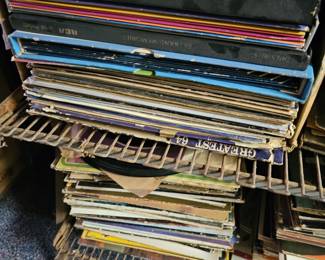 lots of records, country, rock and more