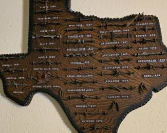 Barb wire art