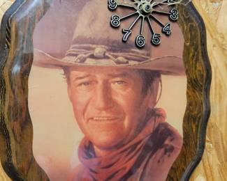 John Wayne clock