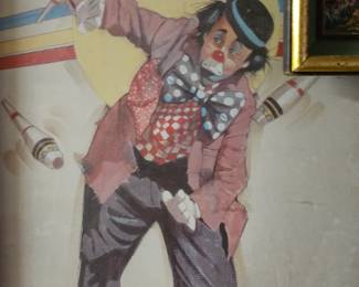 The creepy clown picture