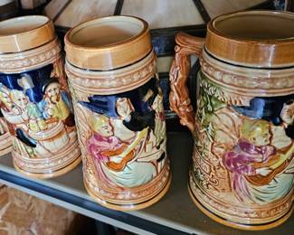 beer steins
