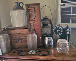 Lots of rustic goodies