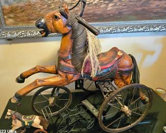 cute reproduction horse