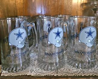 Dallas Cowboy glasses
