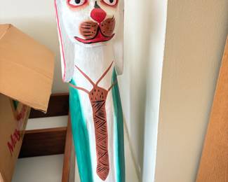 carved wooden art