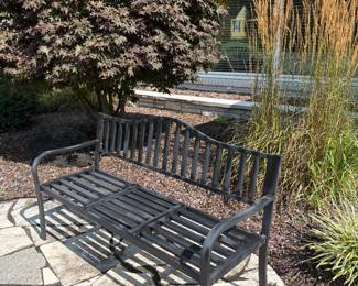 iron bench