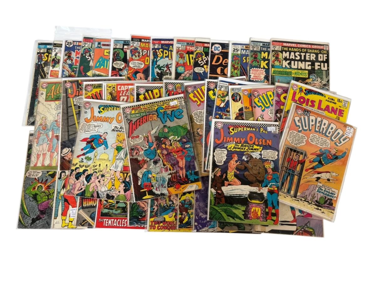 12 Cent 15 Cent and 20 Cent Comic Books