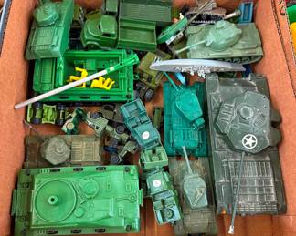 Army Tanks and toys