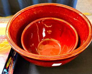 Glazed Pottery Bowls