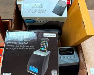 iHome Cell Phone Charge, Cassette Recorders