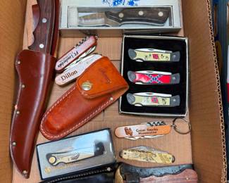 Pocket knives and fixed blades