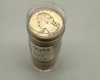 Roll Silver Washington Quarters