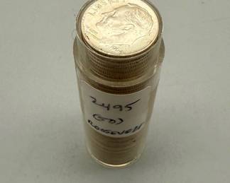 Roll Silver Rooselvelt Dimes