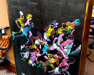 LeRoy Neiman The Race original poster