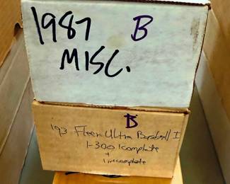 1980's and 1990's sportscards