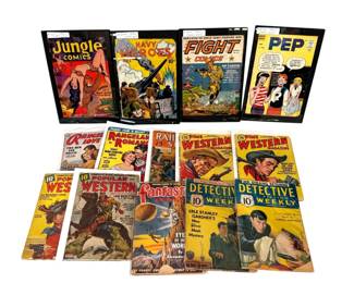Decetive Weekly, Popular Western early comic books