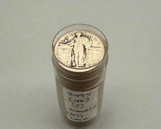 (37) Washington Quarters and (3) Standing Liberty Silver Quarters