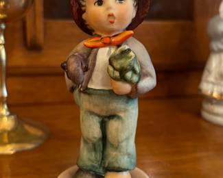 Hummel figurine, "Lost Stocking"