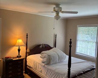 Four poster bed
