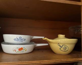 Blue cornflower corningware, Wildflower corningware