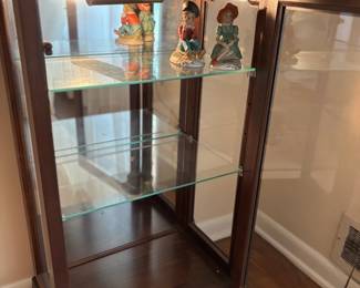 Jasper cabinet curio cabinet detail