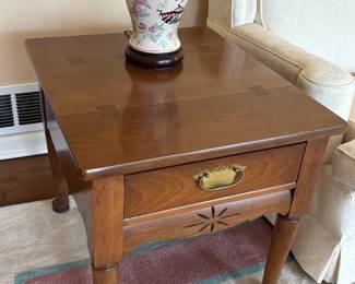 Drexel side tables (pair)
