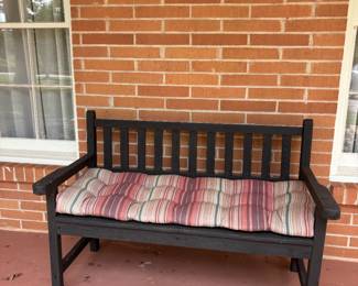 Outdoor bench