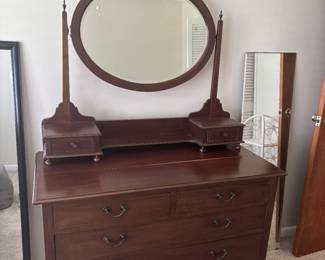 Antique Dresser with mirror