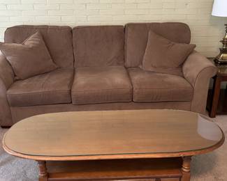 Sofa, coffee table
