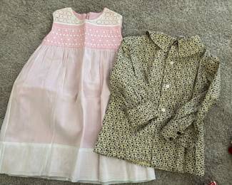 Vintage kids clothes handmade
