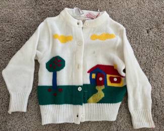 Vintage kids sweater