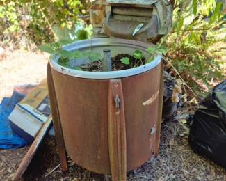 Vintage garden pots