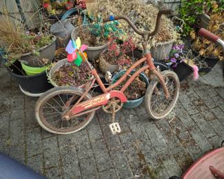 Vintage kids bikes