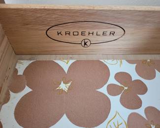 Kroehler Bedroom Set with Bed Frame (Mattress not included)