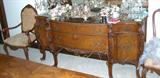 Elegant walnut buffet/sideboard

76"L x 23 1/2"W x 36"H