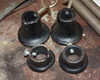 Pole clamp ends