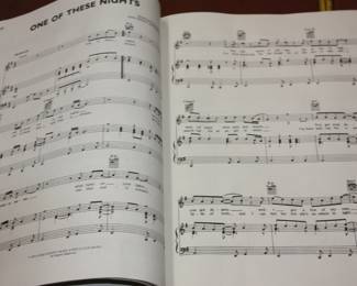Eagles voice & piano/guitar music book  1972